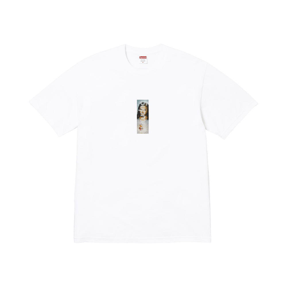 Supreme Prayer Card Box Logo Tee XL 白 Supreme Prayer Card Box Logo Tee 'White' FW26T68-WHITE – SNEAQS
