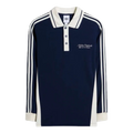 adidas Long Sleeved Polo Shirt Night Indigo KW5687