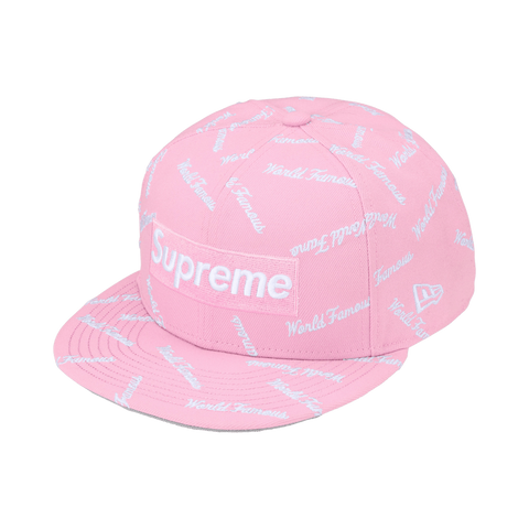 Supreme World Famous Box Logo New Era Light Pink FW26H18-PINK