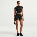 Nike SKIMS Matte Women's High-Waisted 7.5cm (approx.) Shorts NSKM Obsidian/NSKM Obsidian IU3052-054