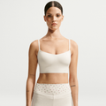 Nike SKIMS Matte Women's Cami Longline Bra NSKM Actv Ivory/NSKM Actv Ivory IU3053-108
