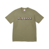 Skulls Spellout Tee 'Light Olive'
