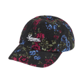 Supreme Floral Flannel 6-Panel 'Black' SS26H112-BLACK