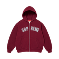 Supreme Arc Thermal Lined Zip Up Hooded Sweatshirt 'Cardinal' FW26SW25-CARDINAL