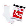 x Hanes Crew Socks (4 Pack) 'White'