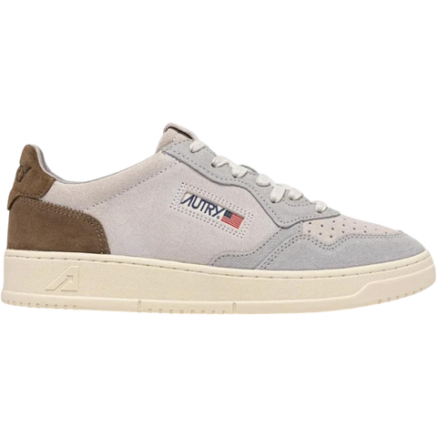 Autry Medalist Low Beige Brown AULM TS27