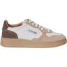 Autry Medalist Low Beige Brown (Women's)