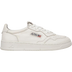 Autry Medalist Low White Super Soft Napa Leather