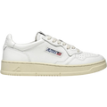 Autry Medalist Leather Low White (Women's) AULW LL15