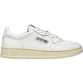 Autry Medalist Low White Leather AULM LL15