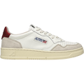 Autry Medalist Low White Red AULM LS43