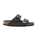 Birkenstock Arizona Birko Flor Black Black Foot Bed 1019069