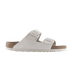 Birkenstock Arizona Soft Footbed Suede Antique White