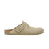 Birkenstock Boston Soft Footbed Suede faded Khaki