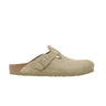 Birkenstock Boston Suede faded Khaki