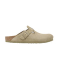 Birkenstock-Boston Soft Footbed Suede faded Khaki-Sneakers-SNEAQS-1