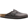 Boston Soft Footbed Oiled Leather Iron Grey
