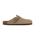 Boston Soft Footbed Suede Taupe