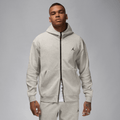 Nike Air Jordan Jordan Sport Hoop Fleece Men's Dri-FIT Full-Zip Hoodie Grey Heather/Black FV8602-050