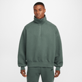 Nike Tech Men's Fleece Half-Zip Top Vintage Green/Vintage Green FZ7568-338