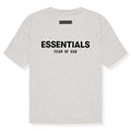Fear of God Essentials Light Oatmeal T-shirt — achterkant