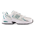 530 White Silver Green