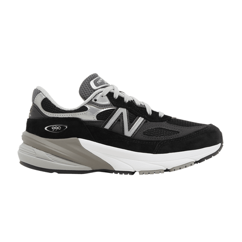 New Balance 990v6 MiUSA Black Grey White (Women's) W990BK6