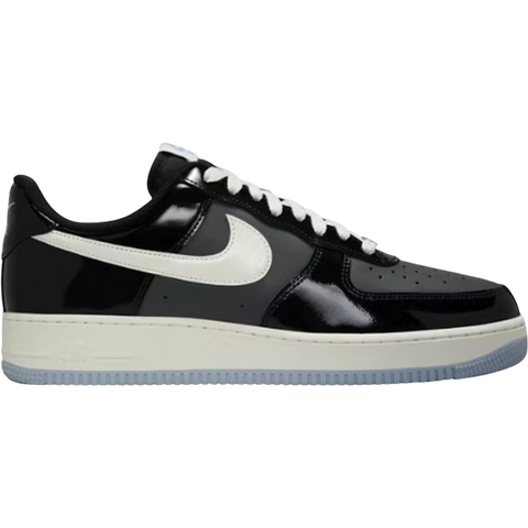 Nike Air Force 1 '07 Black Iron Grey Patent IB7676-001
