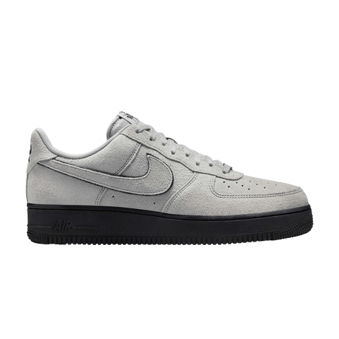 Nike Air Force 1 Low '07 LV8 Light Smoke Grey Suede Black HQ1966-001