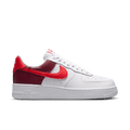 Nike Air Force 1 Low '07 White Light Crimson Gold Charm Bracelet (Women's) IR0872-101