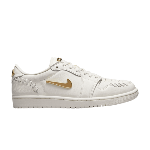 Nike Air Jordan 1 Low Method of Make Sail Metallic Gold (Women's) FN5032-100