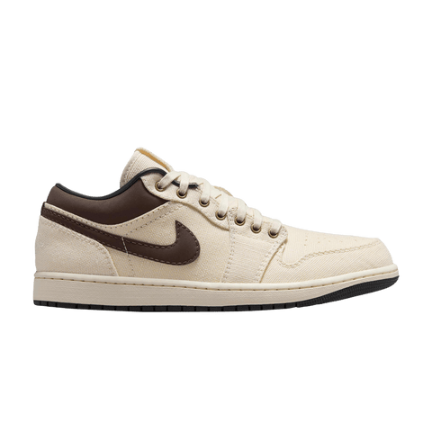 Nike Air Jordan 1 Low Premium Pale Ivory Off Noir Baroque Brown IB8058-110