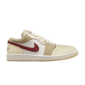 Nike Air Jordan 1 Low SE Desert Khaki Red Sepia (Women's) HV6530-100