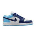 Nike Air Jordan 1 Low Sail Blue Chill (GS) 553560-149