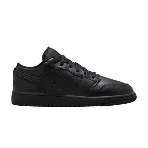 Nike Air Jordan 1 Low Triple Black (2022) (GS) 553560-093
