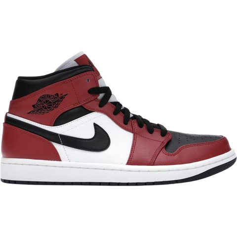 Nike Air Jordan 1 Mid Chicago Toe 554724-069