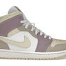 Air Jordan 1 Mid Light Orewood Brown Taupe Grey (Women's)
