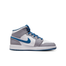Air Jordan 1 Mid True Blue Cement (GS)