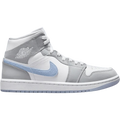 Nike Air Jordan 1 Mid Wolf Grey Aluminum (Women's) BQ6472-105