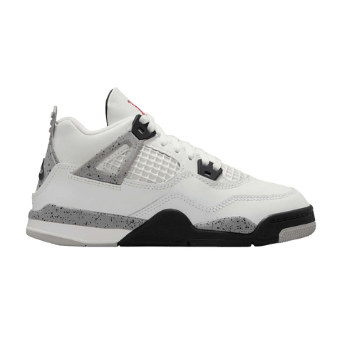Nike Air Jordan 4 Retro White Cement (2025) (PS) IB4388-100