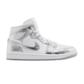 Nike Air Jordan Jordan 1 Mid SE Metallic Silver (Women's) FN5031-100