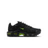 Air Max Plus Older Kids' Shoes Black/Black/Volt Ice