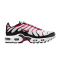 Nike Air Max Plus Pure Platinum Black White University Red (GS) CD0609-027