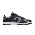Nike Dunk Low Black Cool Grey Volt Mini Swoosh FQ2205-001