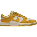 Nike Dunk Low Dark Sulfur Gold Mini Swoosh (Women's) IB4417-101