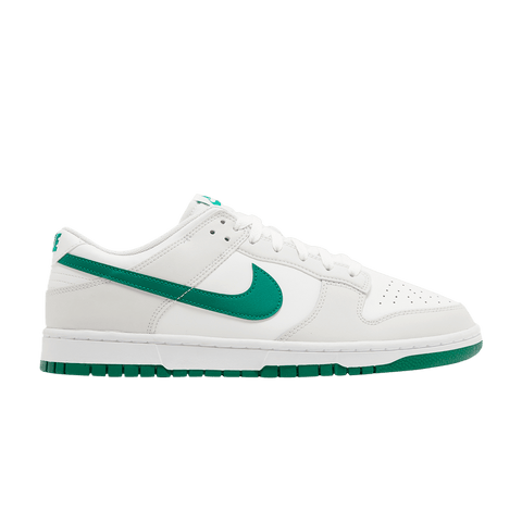 Nike-Dunk Low Retro Summit White / Malachite-Sneakers-DV0831-107-SNEAQS-1