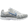 Nike P-6000 White Metallic Silver Blue