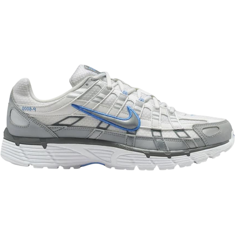 Nike P 6000 White Metallic Silver Blue IR1477-121