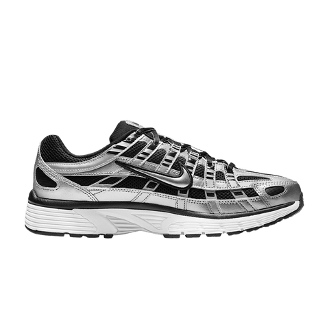 Nike P-6000 Metallic Silver Black White (Women's) BV1021-013