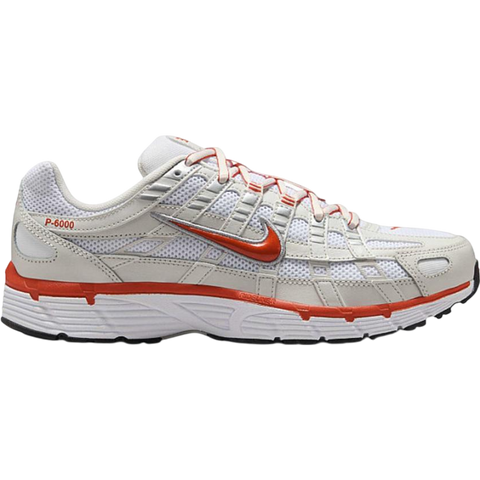 Nike P 6000 White Platinum Tint Black Picante Red (Women's) BV1021-107